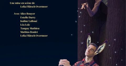 Poster: Le Songe d'une nuit d'été, Théâtre Clavel, Oct 27