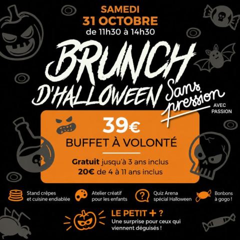 Affiche : Brunch d'Halloween au Sans Pression Bordeaux, Le Sans Pression Bordeaux, 31 oct.