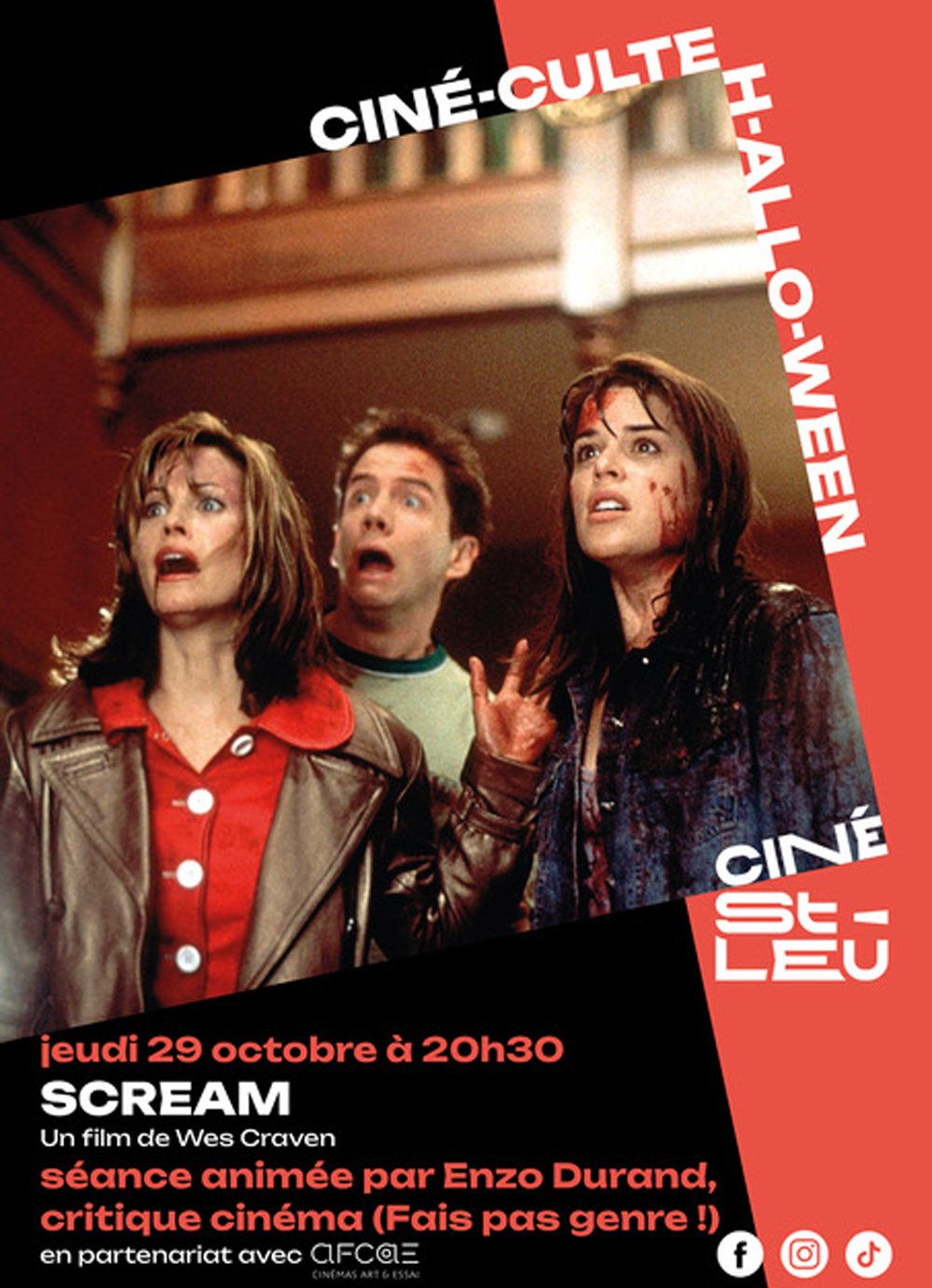 Affiche : Ciné-Culte : Scream