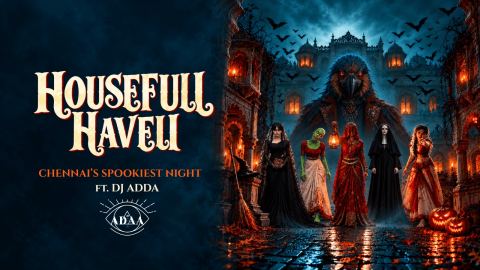Poster: Housefull Haveli ft. DJ Adaa, Macaw by Stories, Oct 31