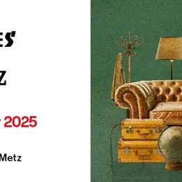 Affiche : Les Puces de Metz, Parc des Expositions1 rue de la Grange aux bois, 7 nov.