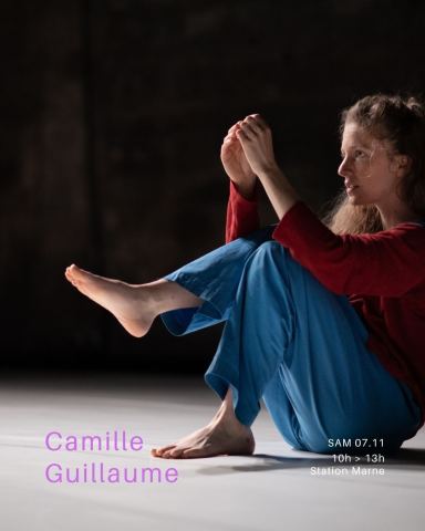 Poster: Rebonds - Atelier chorégraphique avec Camille Guillaume, Station Marne, Nov 7