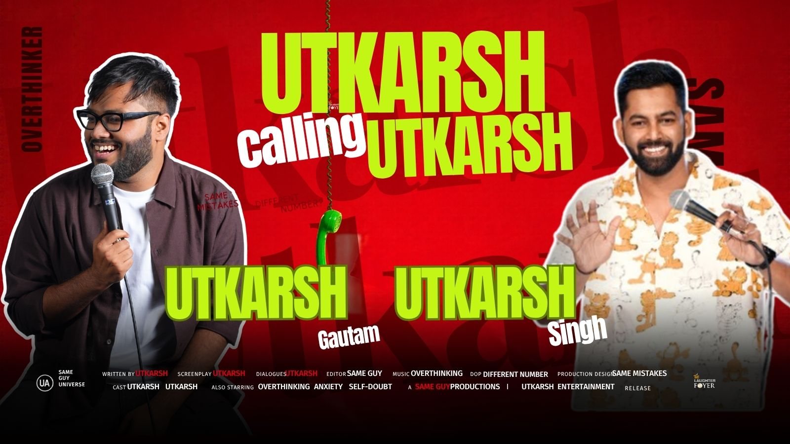 Poster: Utkarsh Calling Utkarsh: A Standup Comedy Show