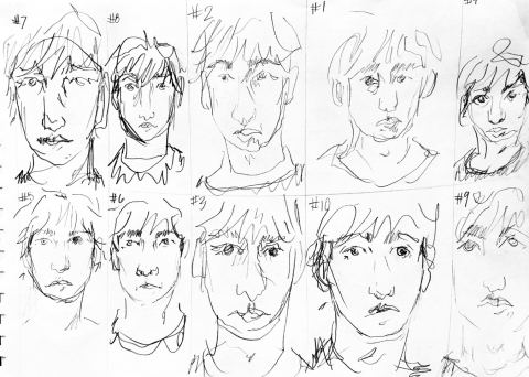 Poster: Drawing and Painting: Portraits, Virginia MOCA (Museum of Contemporary Art), Nov 7