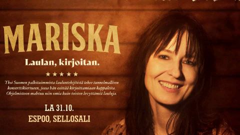 Juliste: Mariska, Sellosali, 31.10.