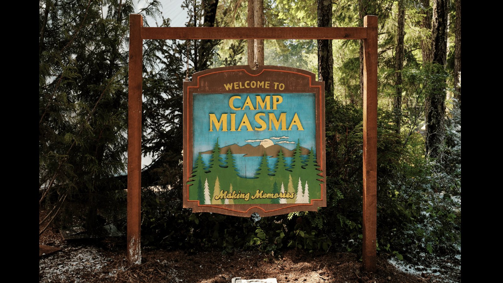 Poster: Reframing the Slasher: Teenage Sex and Death at Camp Miasma