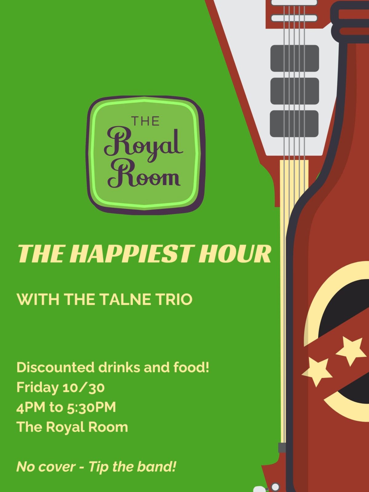 Poster: The Talne Trio plays Happy Hour