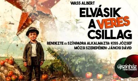 Plakát: Elvásik a veres csillag, Új Színház, okt. 31.