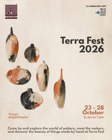 Poster: Terra Fest 2026, Triveni Kala Sangam, Oct 23