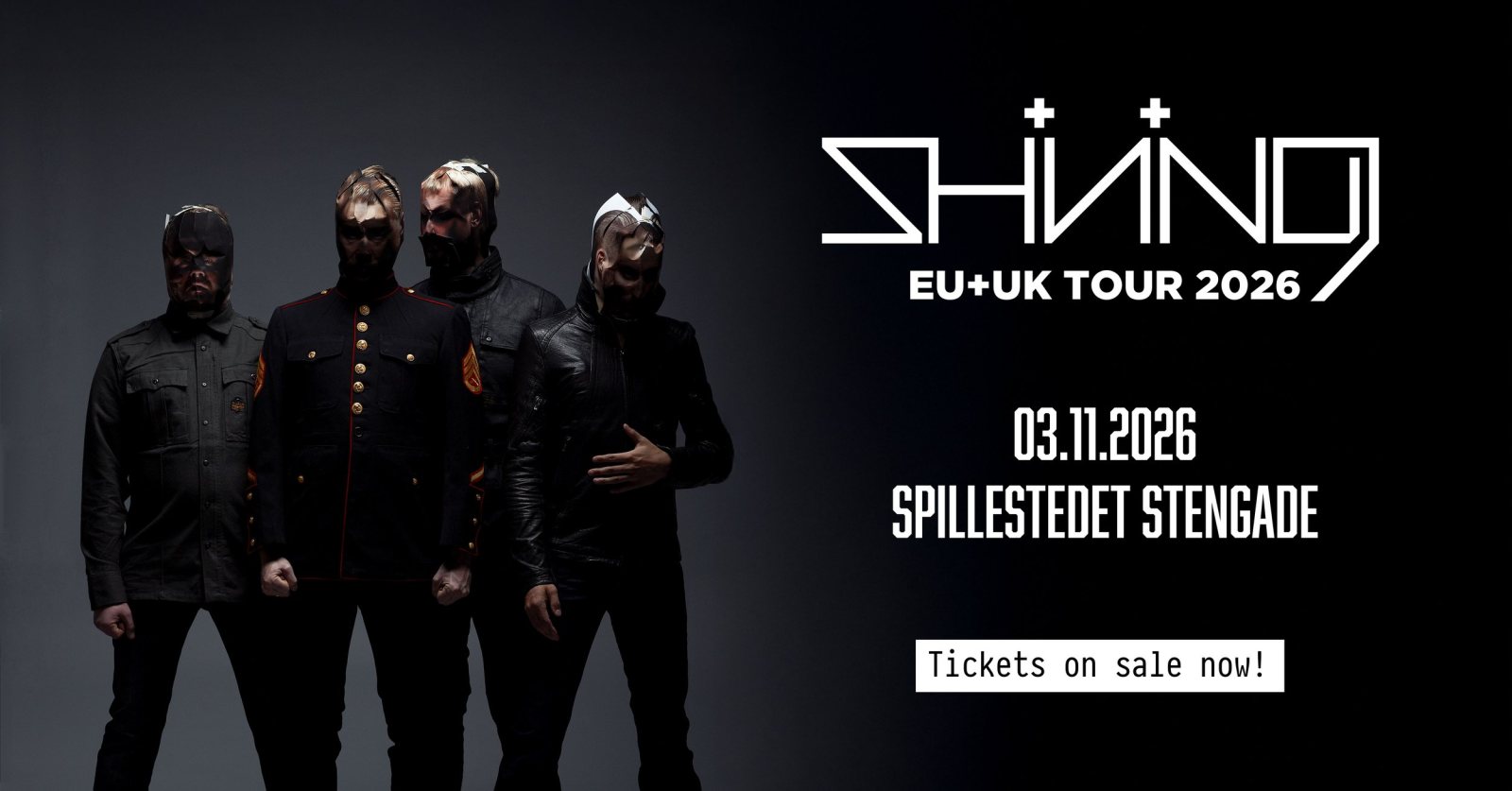 Plakat: Shining [NO] + Support: Tungsind