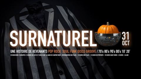 Affiche : SURNATUREL, La Dame de Canton, 31 oct.