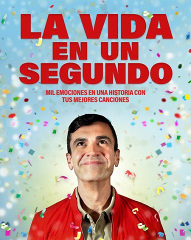 Cartel: LA VIDA EN UN SEGUNDO, Teatro Arlequín, 29 oct