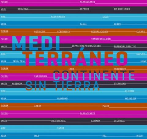 Cartel: Mediterráneo: continente sin tierra, MUCAC La Coracha, 30 oct