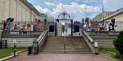 Poster: Uptown Visions, Hispanic Society Museum & Library, Jul 1
