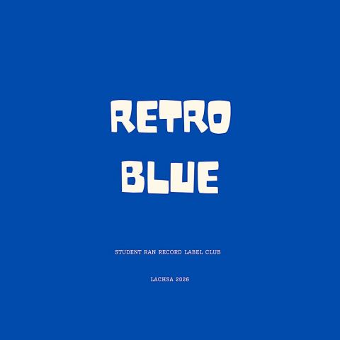 Poster: Retro Blue, Lyric Hyperion Theater & Cafe, Nov 6