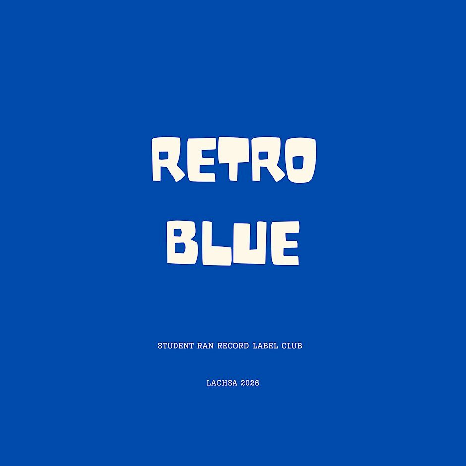 Poster: Retro Blue