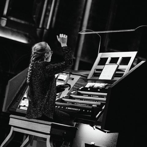 Poster: Anna Lapwood, Kauffman Center for the Performing Arts, Nov 6
