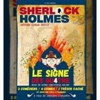 Affiche : Sherlock Holmes Et Le Signe Des 4, Théâtre des 3 Clés, 25 oct.