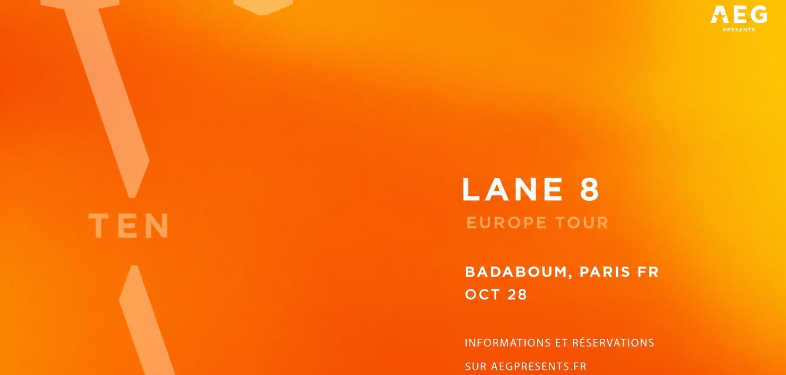 Affiche : Lane 8