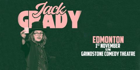Poster: Jack Grady, Grindstone Theatre, Nov 1