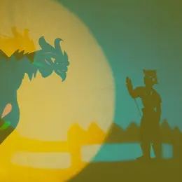 Affiche : Stage Théâtre d'ombre "Rostam, extrait du Livre des Rois" - en famille, Espace 110, 26 oct.