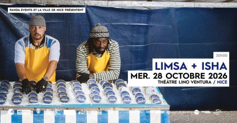 Poster: Isha X Limsa D'aulnay @ Théâtre Lino Ventura, Théâtre Lino Ventura, Oct 28