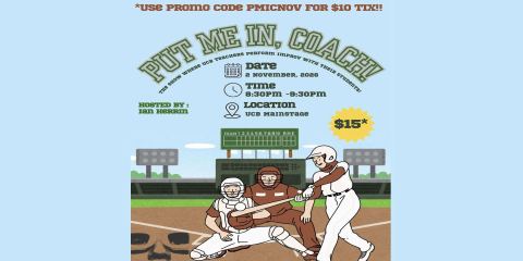 Poster: Put Me In, Coach!, NY - 14TH ST. Mainstage, Nov 2