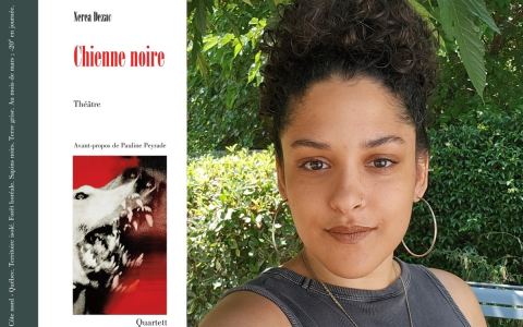 Poster: Présentation de la pièce Chienne noire par Nerea Dezac, Bibliothèque Oscar Wilde, Oct 31