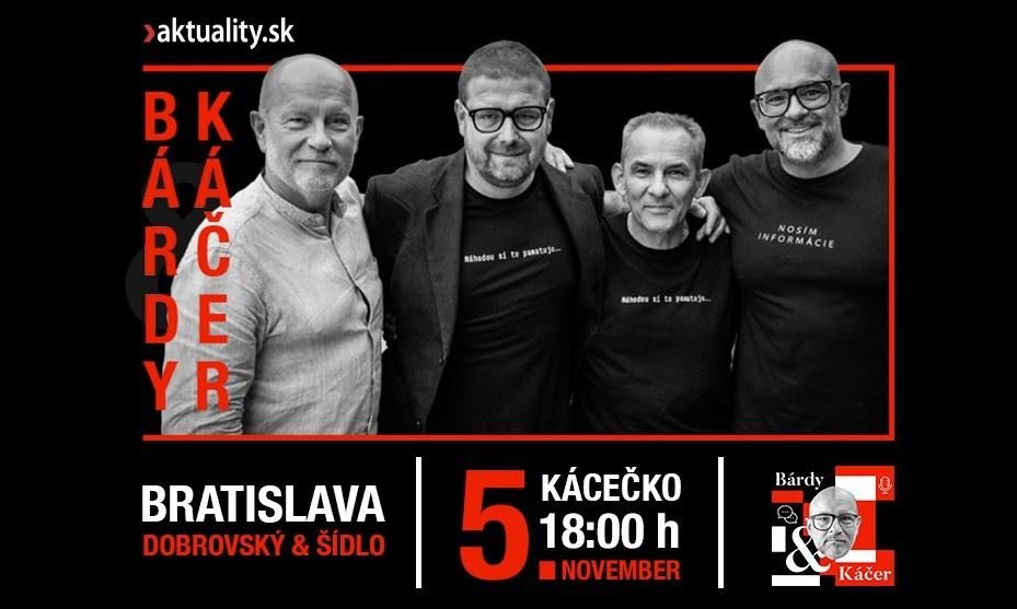 Plagát: Bárdy&Káčer v Kácečku