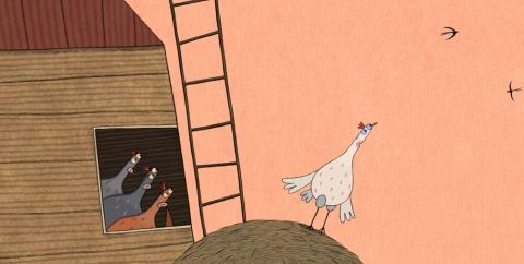 Affiche : Recommencer ? • Ciné-Conte – Un Amour d’Épouvantail, Café des Images, 28 oct.