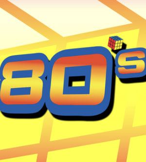 Poster: Back to the 80s!, Black Box Theatre, Nov 19