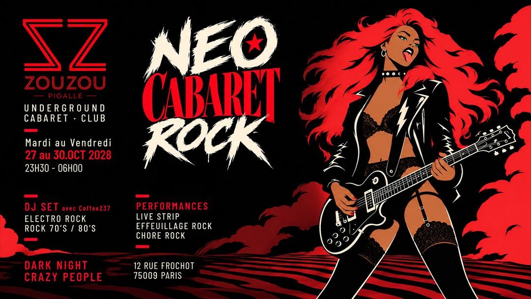 Affiche : NEO CABARET ROCK