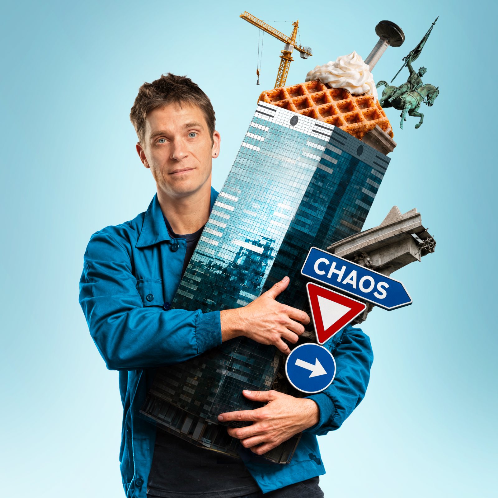 Affiche : BRUXELLES CHAOS