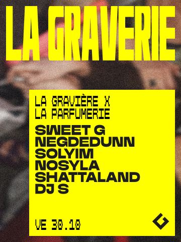 Poster: La Graverie, La Gravière, Oct 30