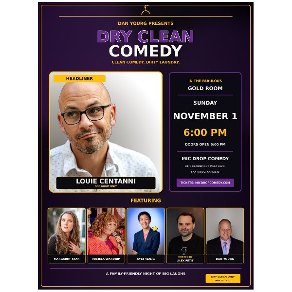Poster: DRY CLEAN ONLY