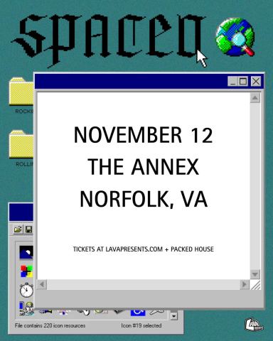 Poster: SPACED, The Annex, Nov 12