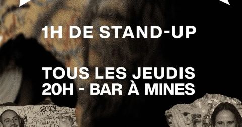 Affiche : Le Barakiff Comedy Club, Le Bar À Mines, 29 oct.