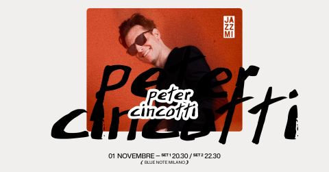 Locandina: JAZZMI 2026: Peter Cincotti, Blue Note Milano, 1 nov