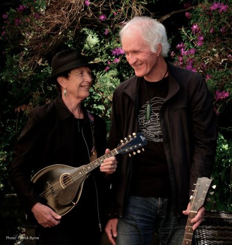 Poster: Mark Laurent And Brenda Liddiard, Christchurch Folk Music Club, Nov 1
