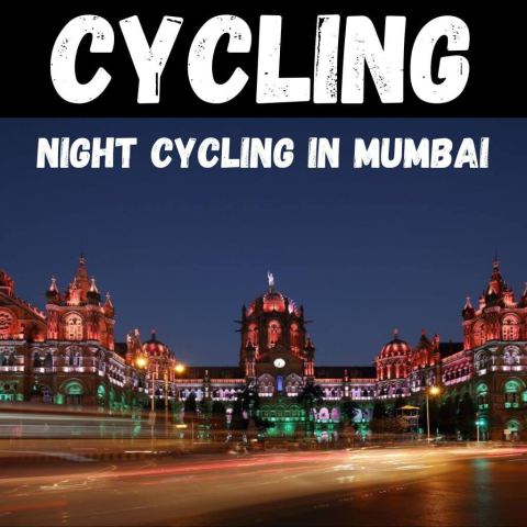 Poster: Mumbai Midnight Cycling By Mumbai Travel Club, Midnight Cycling Point (Colaba - Mumbai), Oct 30