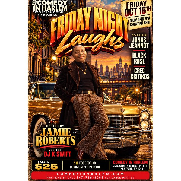 Poster: Friday Night Laughs