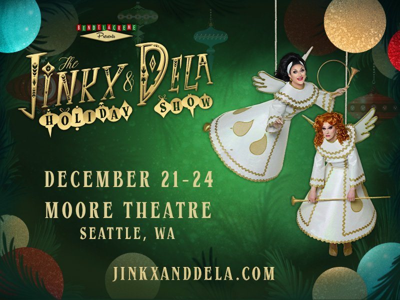 Poster: The Jinkx & DeLa Holiday Show