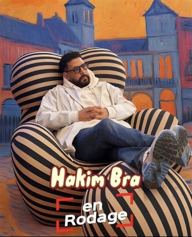 Affiche : Hakim Bra, Comédie Club Vieux Port, 12 nov.