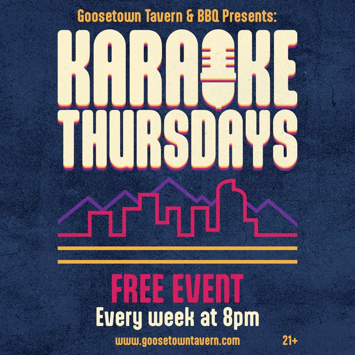 Poster: Karaoke Thursdays!