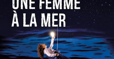 Affiche : Une femme à la mer, Théâtre Lucas-Paumier, 24 oct.