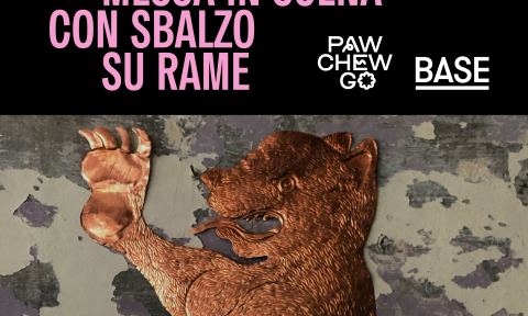 Locandina: MESSA IN SCENA CON SBALZO SU RAME / con A. Fiocco, BASE Milano, 15 nov