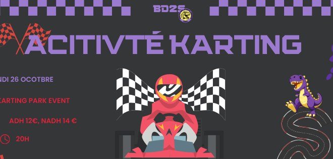 Affiche : Activité Karting