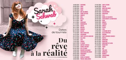 Affiche : SARAH SCHWAB - CENTRE DES CONGRES D'AGEN - 19 DECEMBRE 2026, Centre des Congrès d'Agen, 19 déc.