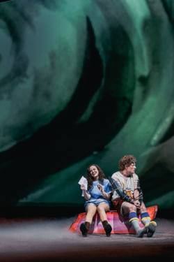 Plakat: Die Zauberflöte, Volksoper Wien, 29. Okt.