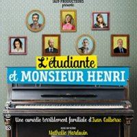 Poster: L'étudiante et monsieur Henri, La Comédie d'Aix, Oct 30